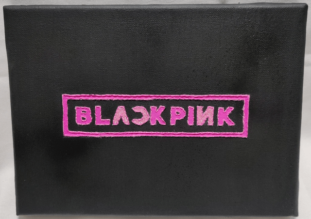 Toile brodée Blackpink (Kpop)