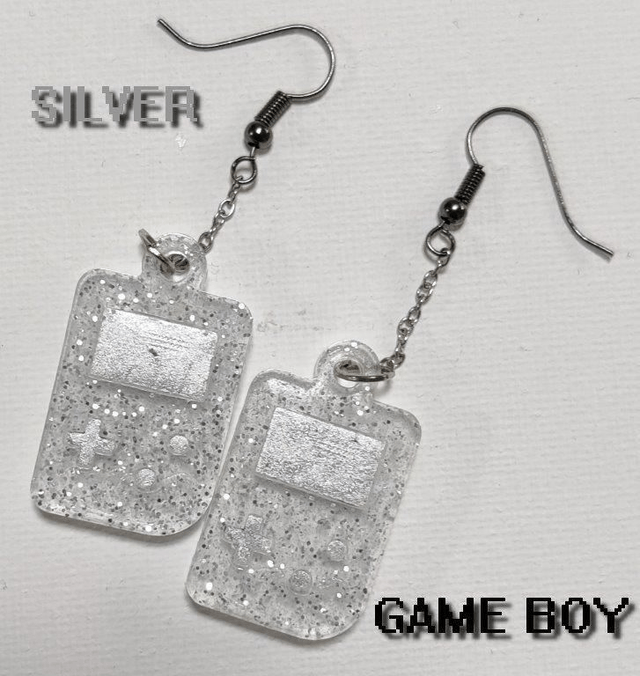 Boucles d'oreilles manette silver